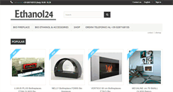 Desktop Screenshot of ethanol24.com